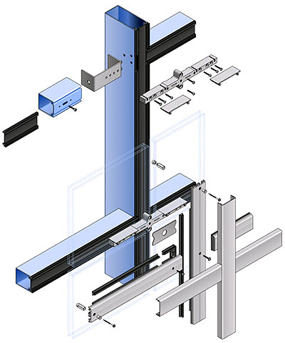 Systèmes pour murs rideaux - SFS intec France Systèmes pour murs rideaux - SFS intec France